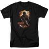 Merry Christmas T-Shirt Pickup Truck Holiday Tree Blue Festive Gift Tee Top