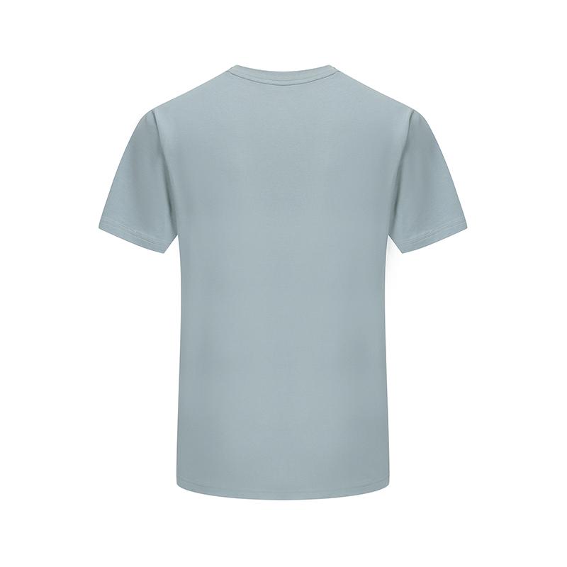 Adidas Comfortable Breathable Skin-Friendly Classic Logo Printed Casual Knitted Round Neck Short Sleeve T-Shirt Unisex T-Shirts ADICLTS24CTK-PBW