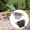 Folding Grill Camping Barbecue Grill Portable Sturdy Barbecue Rack for Lakeside
