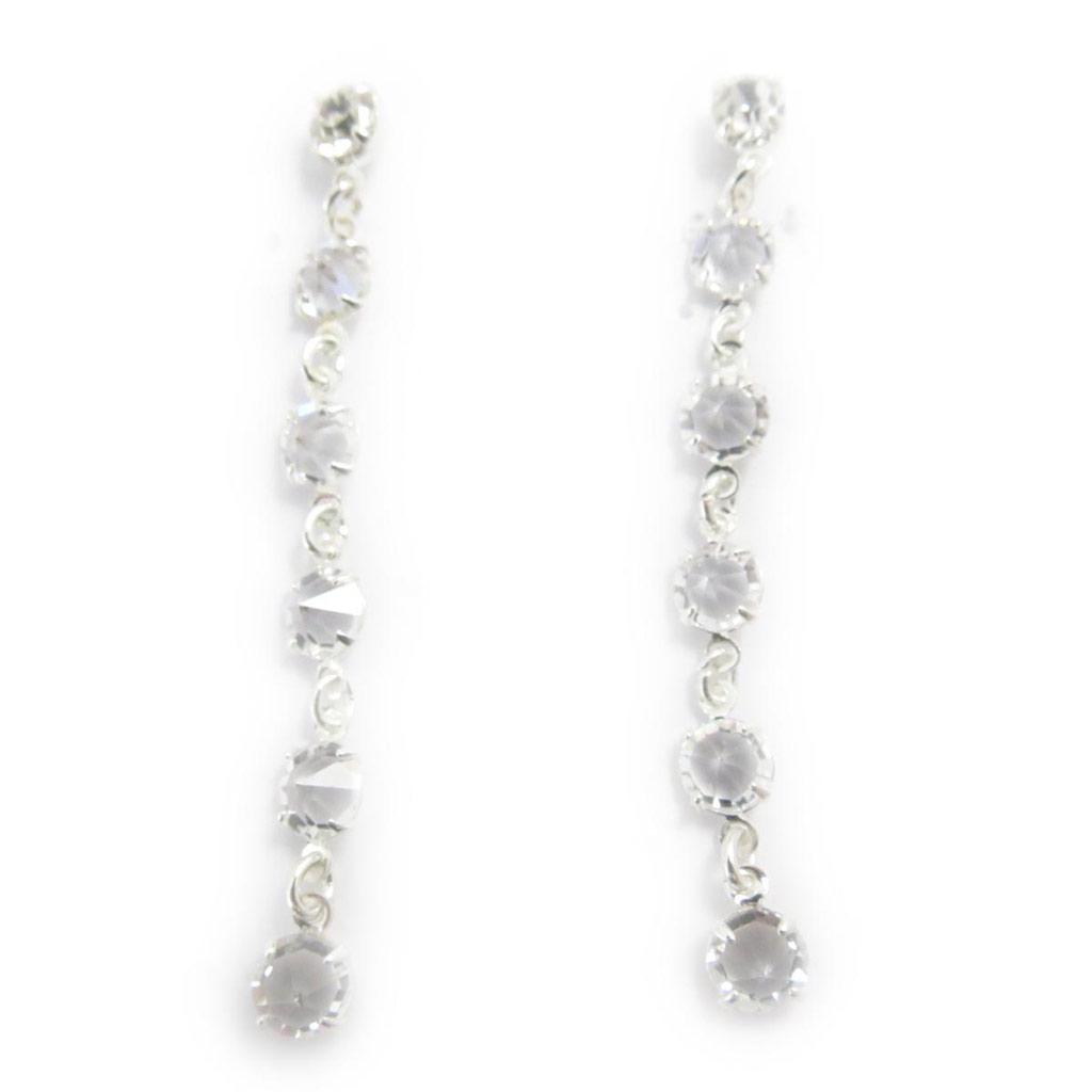 Les Trésors De Lily [J5407] - Weiße Designer-Ohrringe „Sissi“