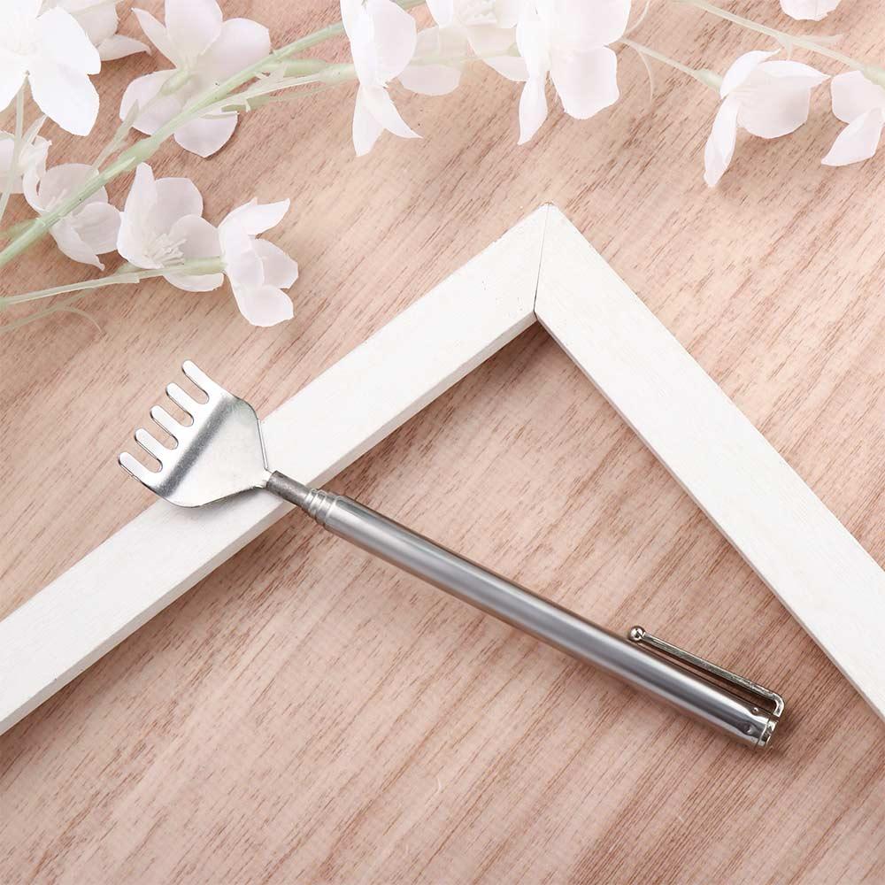 Pro seniory Nastavitelný nerezový masážní přístroj Nástroje pro zdravotní péči Škrabátko Masážní nástroje Dráp proti svědění Škrabátko na záda