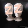 Foam Mannequin Wig Stand for Hair Styling and Trimming