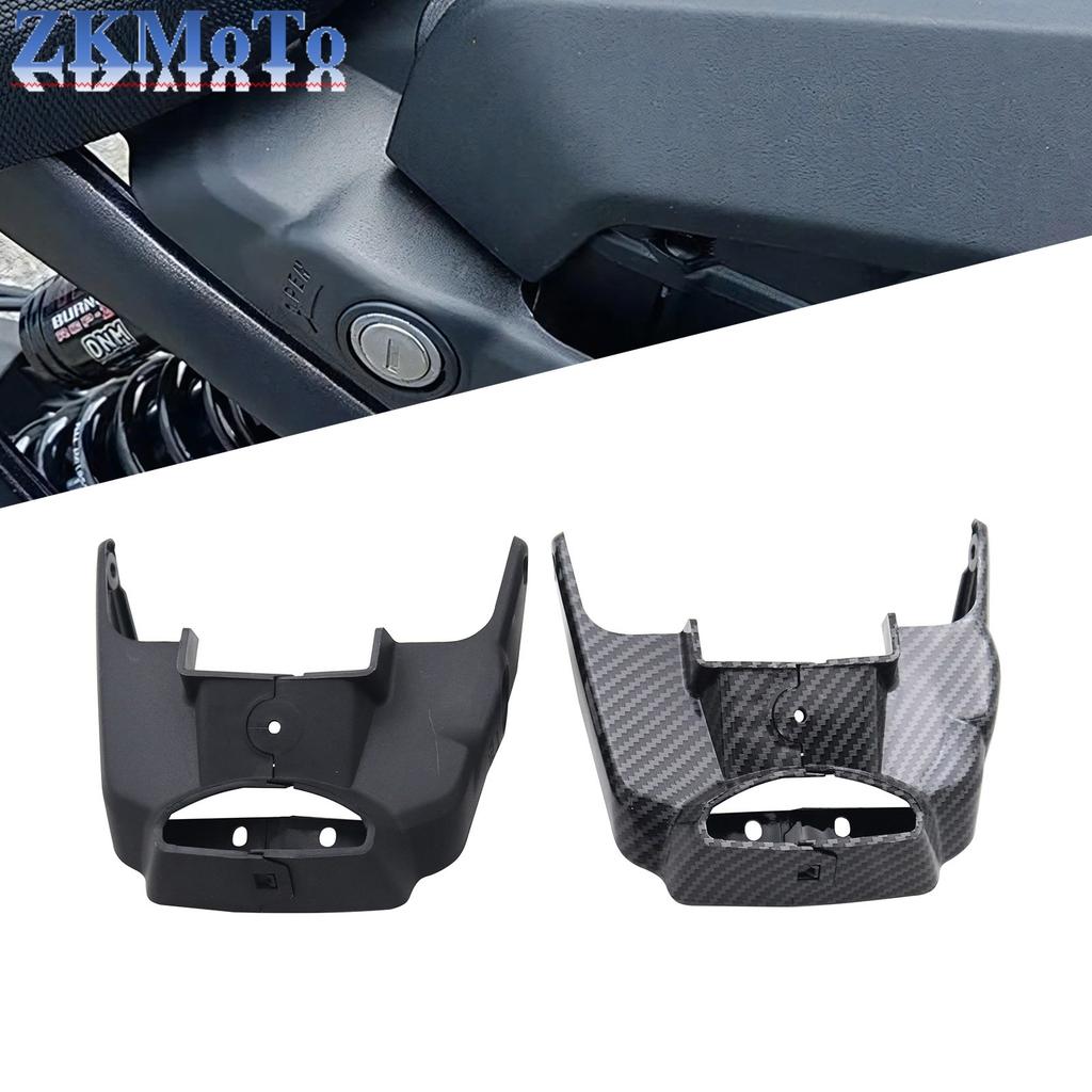 Motorcycle Imitation Carbon Fiber Battery Cover Key Door Shell Cover Battery Compartment Protection For Sur-Ron Light Bee S X