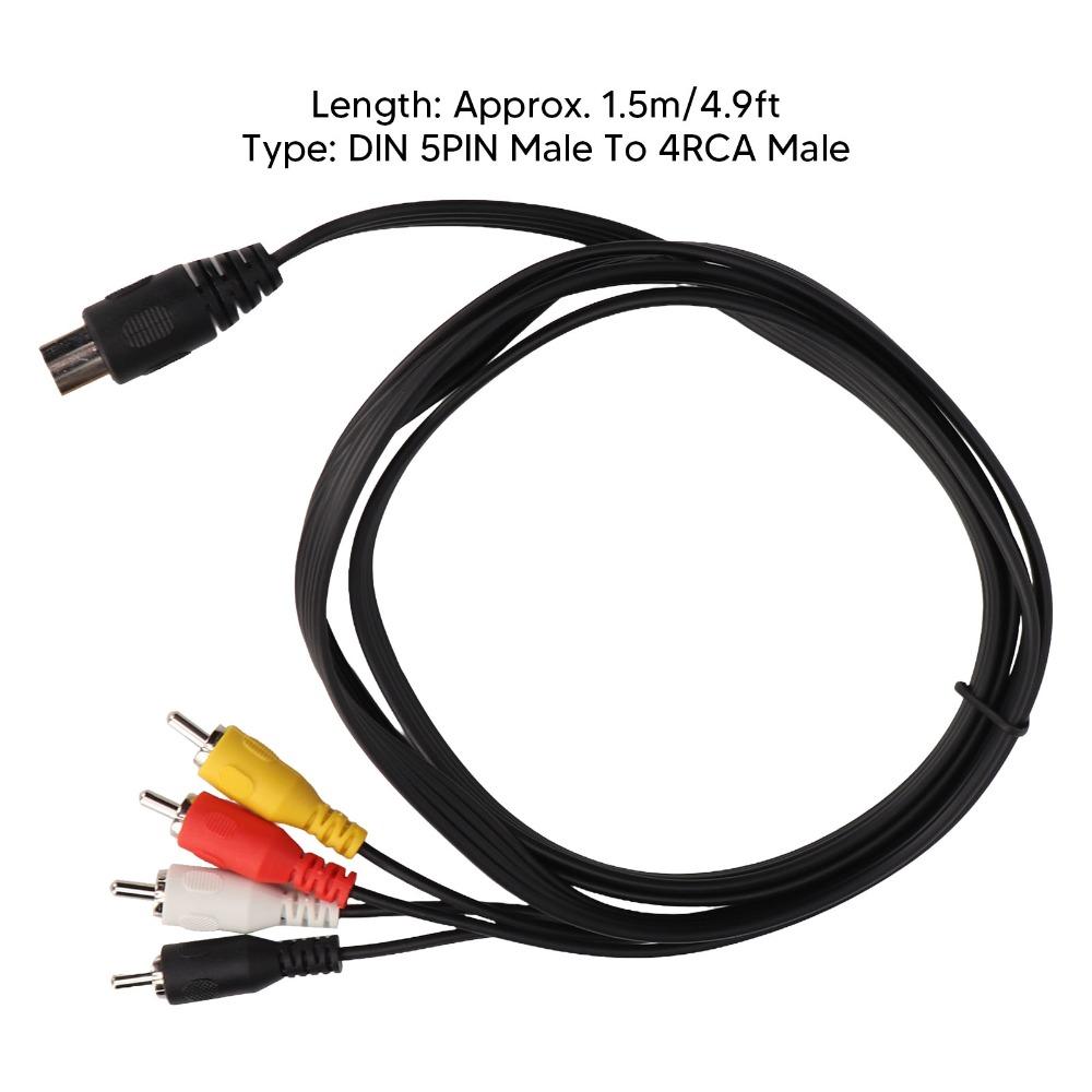 4.9ft Sound Adapter Cable Plug and Play Sound Extension Cable  PC Computer Connection