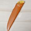 1pcs Kitchen Knife Sheath PU Leather Universal Knife Sheath Portable Fruit Knife Blade Protector Cover Edge Guards Case Home