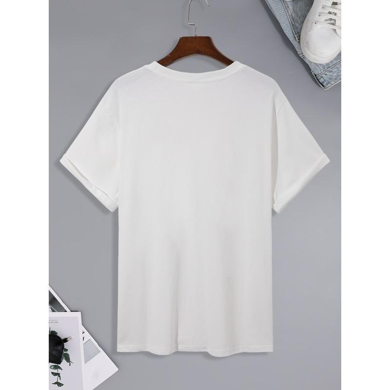 Men's T-Shirt Briar Hockey Players Back View Graphic Summer Casual Wear Gift for Sports Fans Cotton Loose Fit Round Neck Fashion New Style