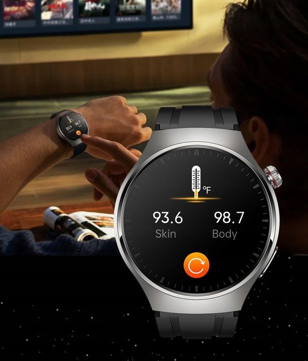 Zegarek Kardiowatch Z Pomiarem Glukozy Ekg Analiza Krwi Ciśnienie Amoled Pl