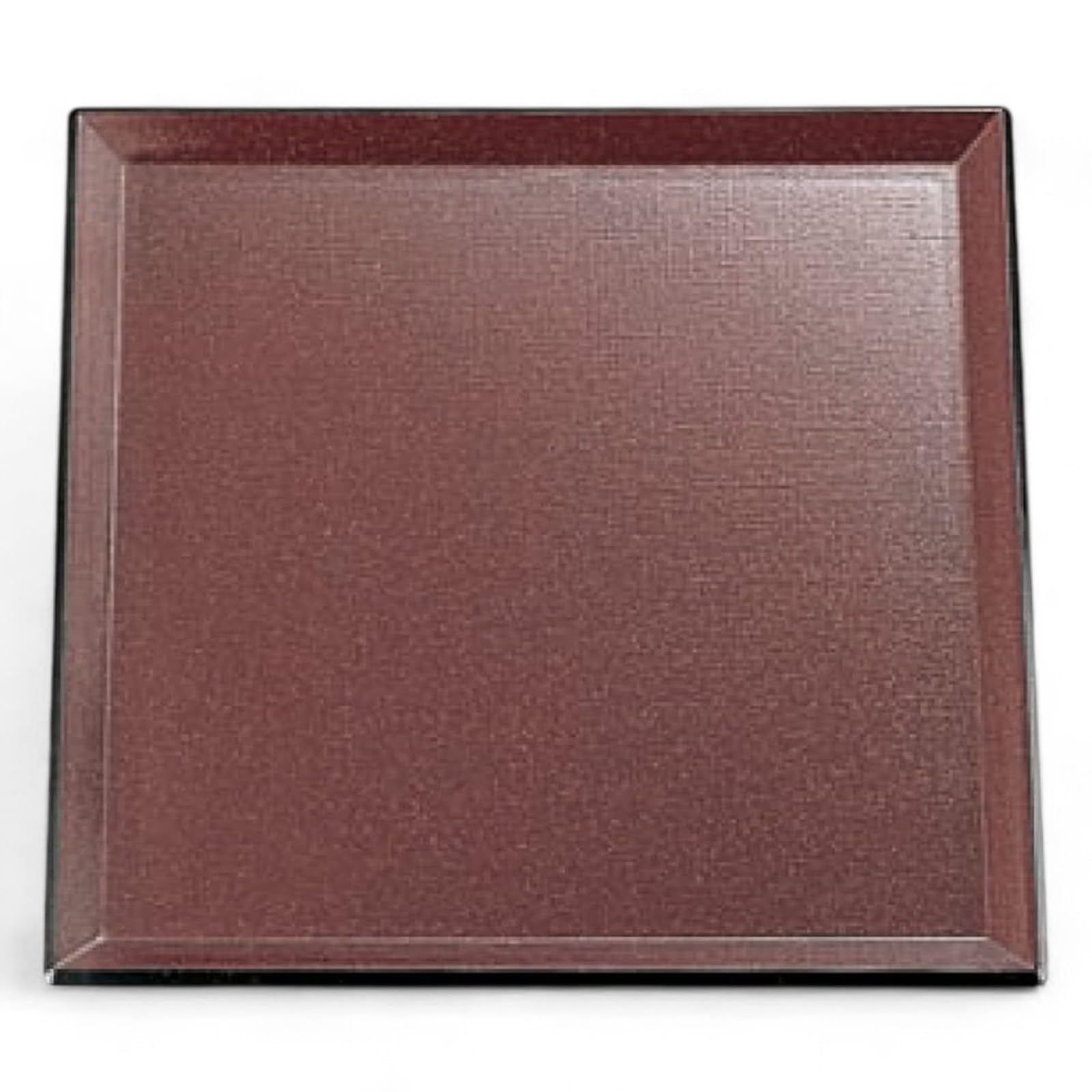 

Square Tray with a and Lacquerware Finish Made in Dishwasher Safe J-kitchens 1-shaku (33cm) Non-Slip, Anti-Slip Fabric, Heat-Resistant (ABS Resin)