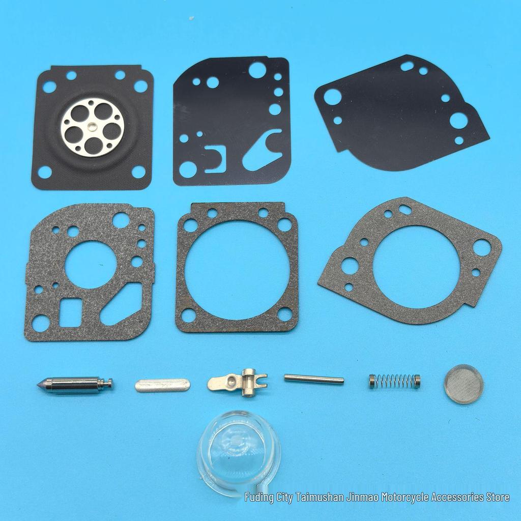 Carburetor Repair Kit with Diaphragm for C1U-W19 Zama RB-117 530071811