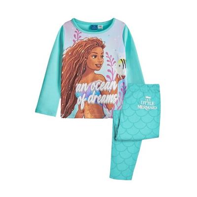 Girls Ariel Long Pajamas Set