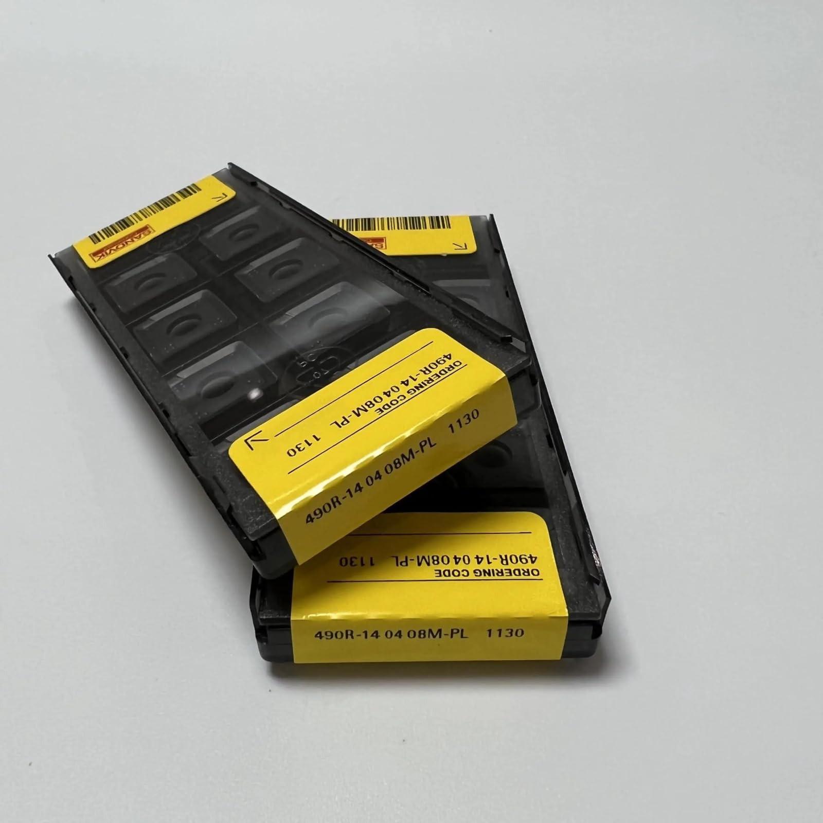 

490R-140408M-PL 1130 / Industrial indexable Carbide Inserts 10 PCS