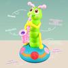 LED Electric Music Toy Interactive Dancing Caterpillar Toy Saxophone Caterpillar Toy  Kids Toddlers