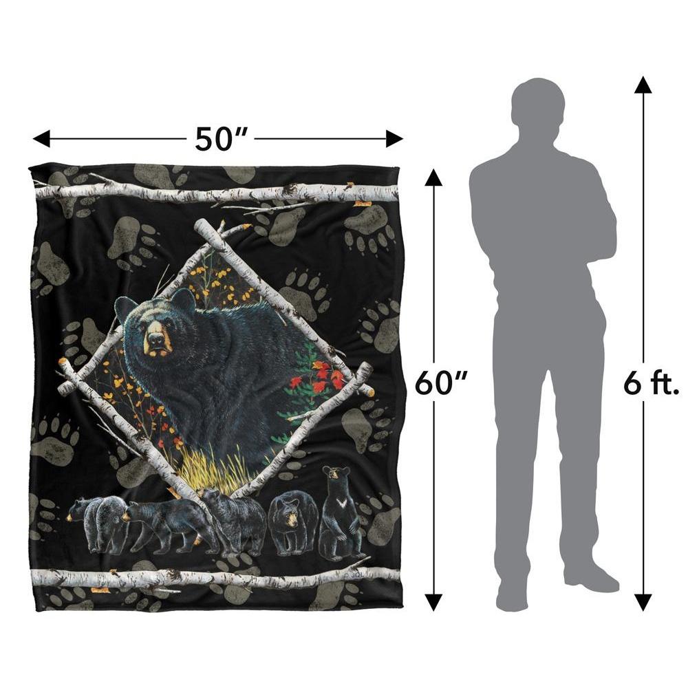 JQ Licensing Silky Bear Supersoft Blanket