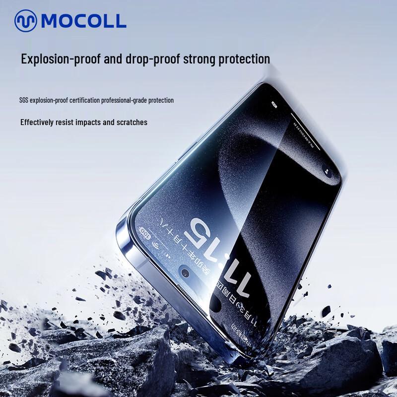 Mocoll iPhone Tempered Glass Screen Protector