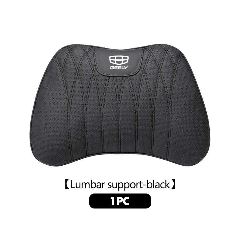 Car Headrest Waist Rest Neck Support Lumbar Cushion Soft Pillow For Geely Atlas Pro Tugella Emgrand Ec7 Coolray Geometry C Gc9