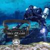 D2 Diving Headlamp 200M Underwater Headlight Led Scuba Head Flashlight Fishing Torch Waterproof IPX8 18650 Dive Suits Lamp Light