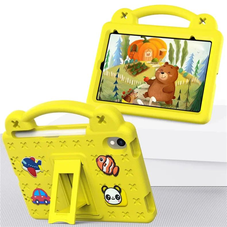 Παιδική Θήκη για IPad Mini 7 mini7 8.3 ιντσών 2024 A2993 A2996 Αντικραδασμική Καρτούν Αρκούδα EVA Κάλυμμα Tablet για Mini 6 A2567 A2568 A2569