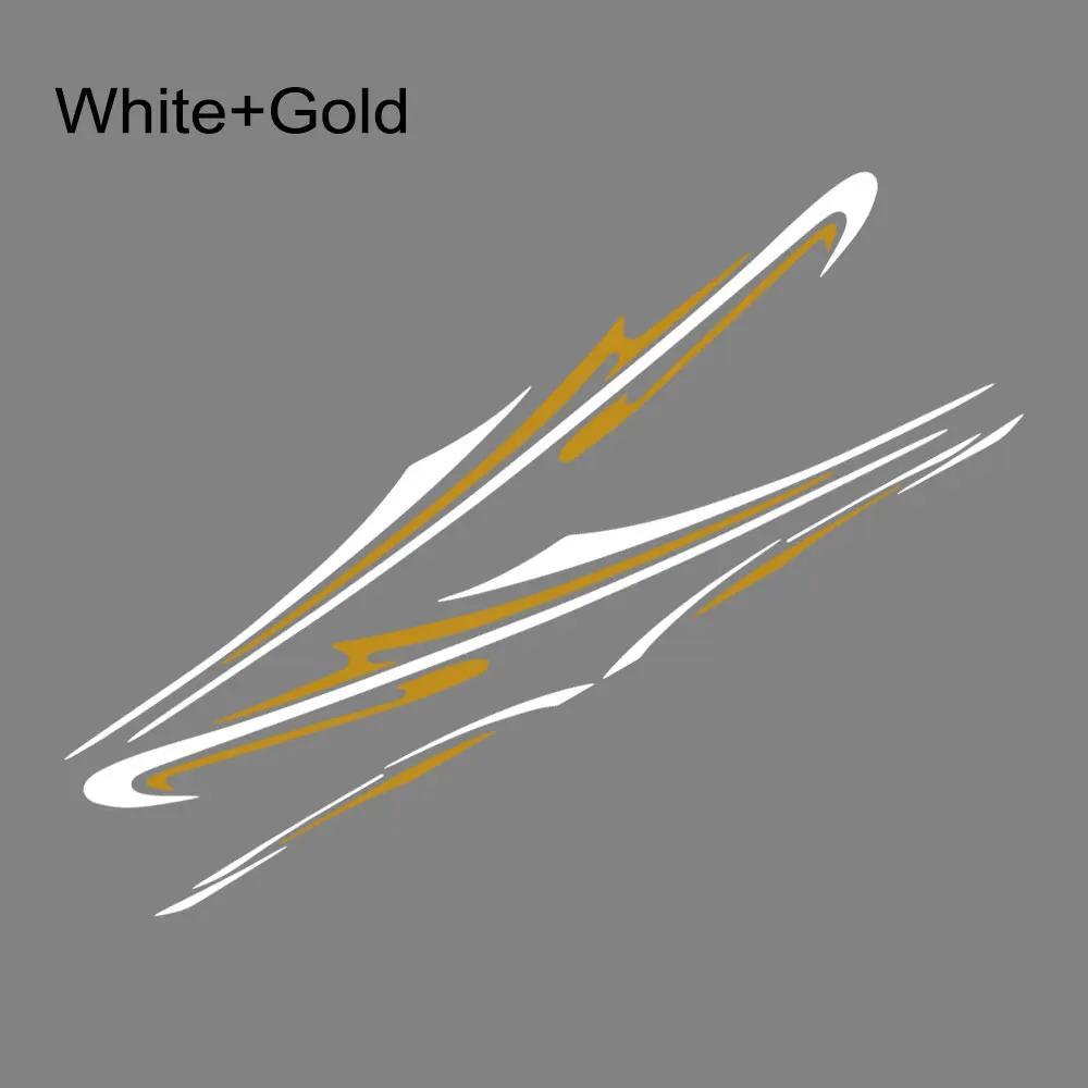 4PCS Car Side Body Stickers Waterproof Vinyl Decals For Van Camper RV Motorhome Auto Body Tuning Decoration Stickers Accessories