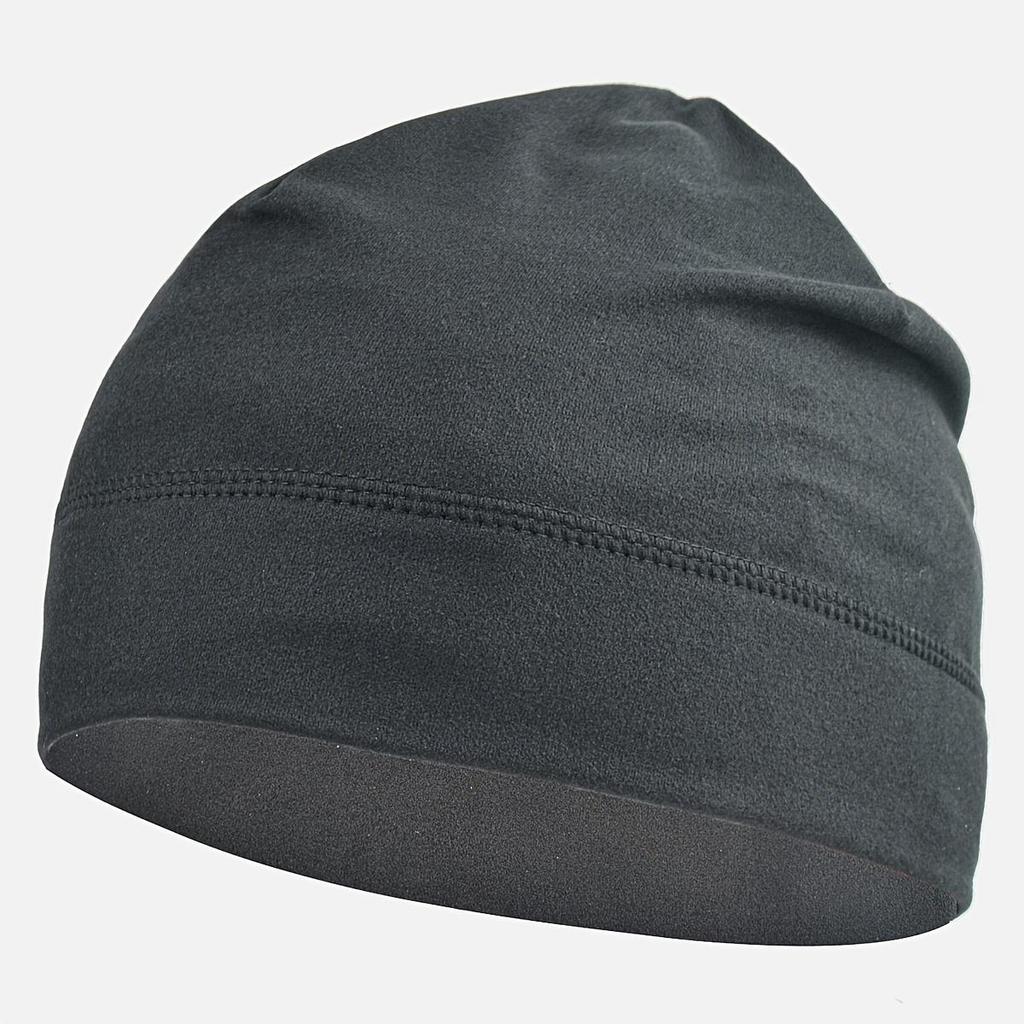 1ks Pánská Outdoor Plus Fleece Teplá, lehká a pohodlná K pokožce Šetrná Silná a odolná jezdecká čepice