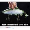 Soft Deep Sea Bait Trout Jig Head PVC Fishing Lures 135g 400g Swimming T Tail Silicone Lure Artificial Baits Swimbait Wobblers 260319