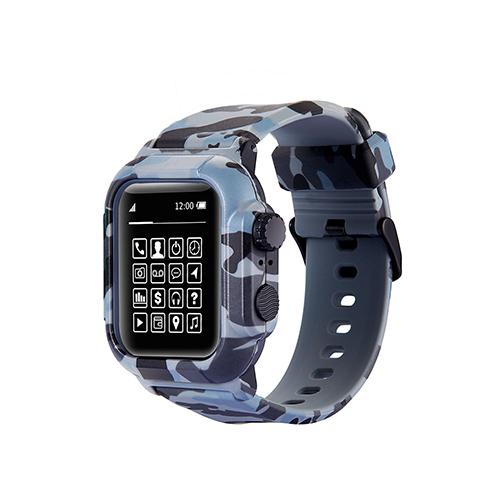 Custodia Impermeabile ShellBox IP68 per Apple Watch 8 7 6 5 4 SE 45mm 44mm 42mm 40mm Cover Corazzata Subacquea Nuoto Sport Esterno Anti-caduta