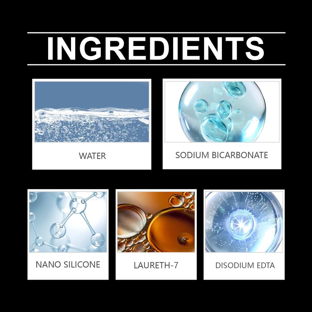 Car Headlight Cleaning Fluid Car Headlight Care Brightening Cleaning Detergent 100ml