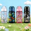 Kinder-Wasserflasche für den Sommer Studenten-Trinkflasche Kunststoff 550ML Sport-Wasserflasche Tragbar Sturzfest und Auslaufsicher