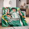 Custom 1pc Haikyuu!! Team Spirit Blanket, Soft And Comfortable Blanket, Casual Warm, Camping Travel Blanket, Birthday Gift Q91286