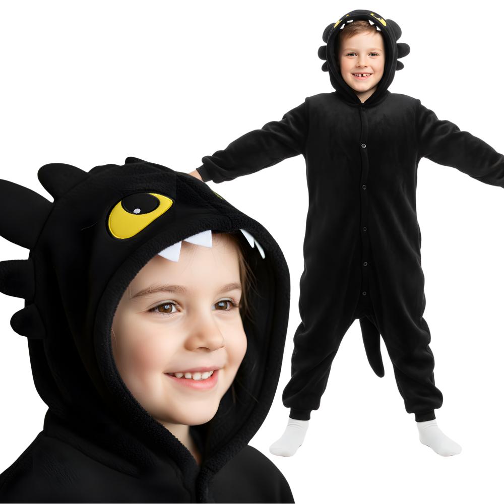 Pijama Mono Kigurumi Disfraz Toothless Niños 95-105Cm
