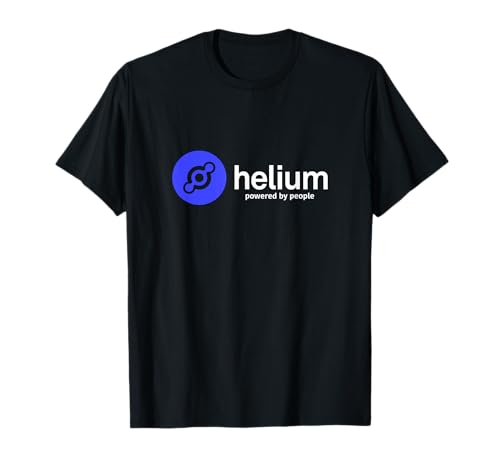 Helium Powered People Crypto HNT Currency DeFi T-Shirt