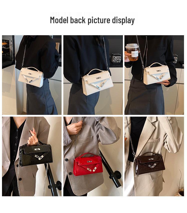 2025 Women's Fashion Crocodile Texture Crossbody & Shoulder Bag