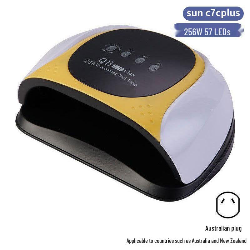Dazzling 256W LED Nail Curing Lamp, Quick Dry Gel Lamp for Salon Use