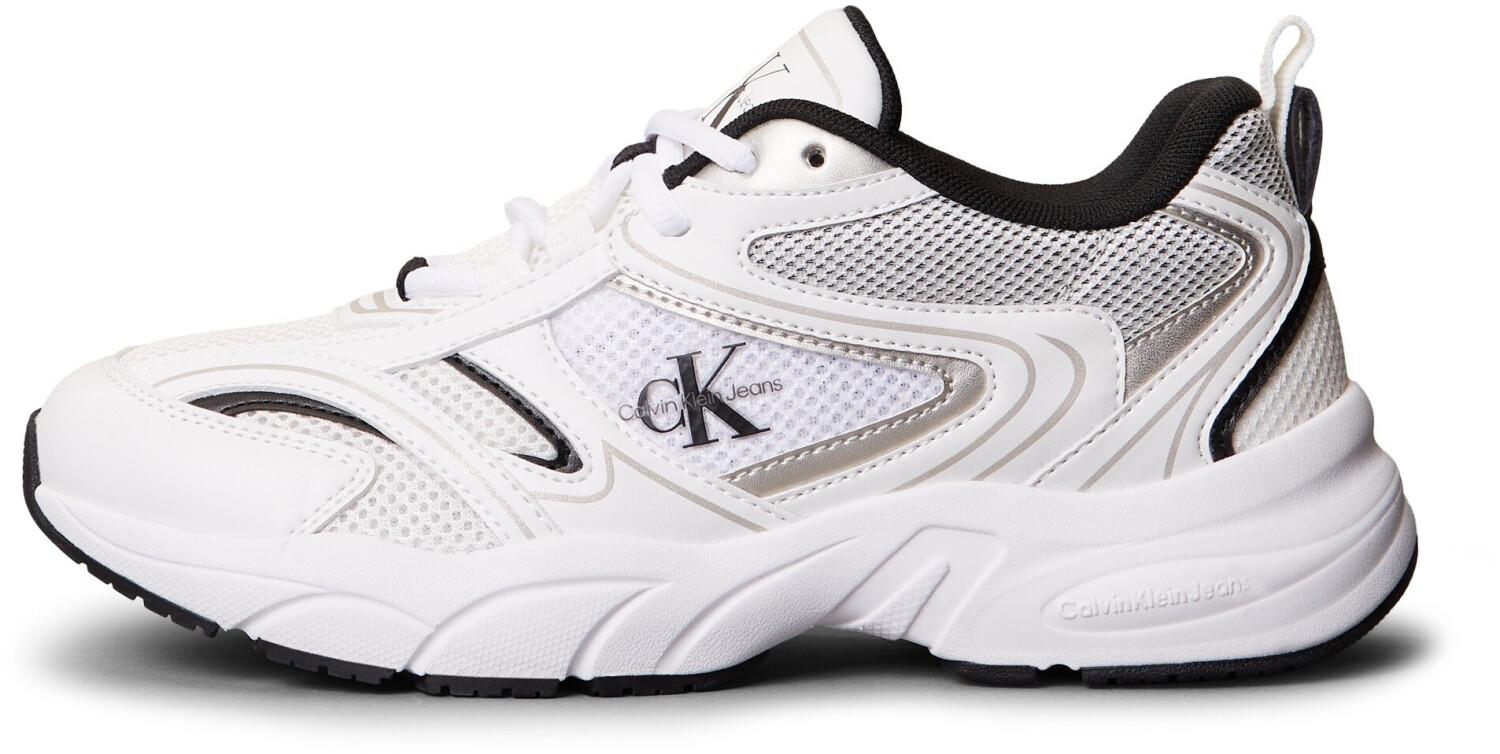 

Кроссовки Calvin Klein Retro Tennis Mesh Ml белый черный 45