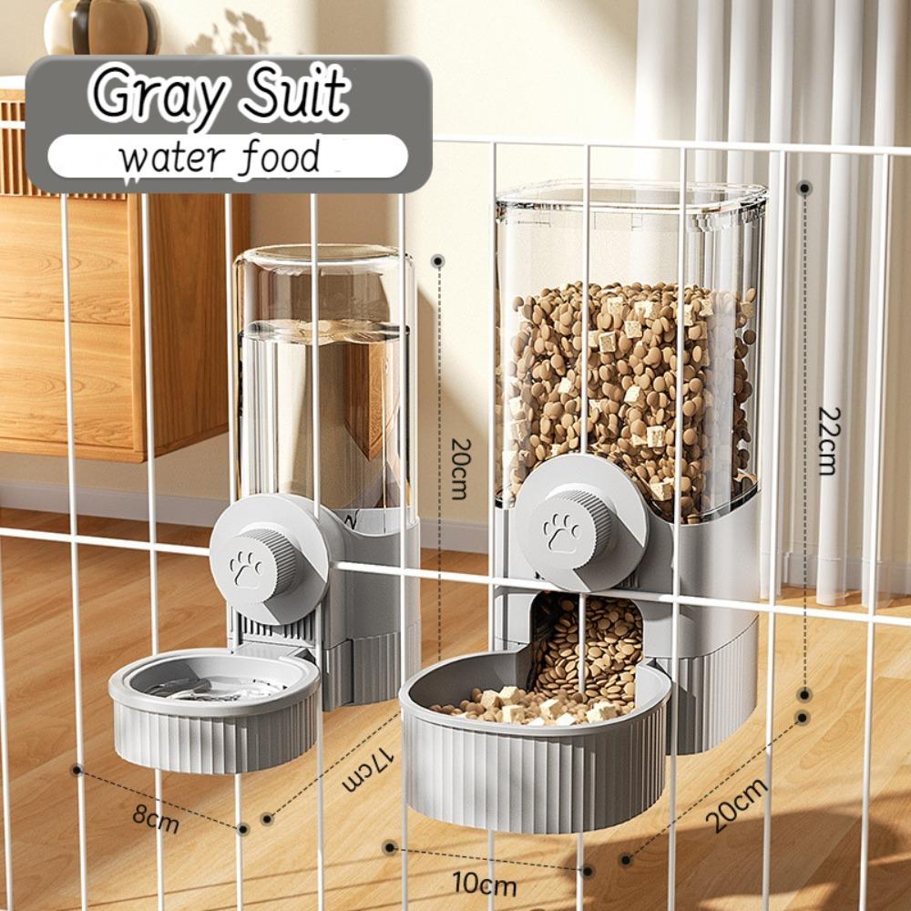 Hanging Pet Food Bowl Cage Feeder/Water Dispener, Leakproof Easy To Clean Sturdy Pet Feeding Supplies, For Pet Daily Feeding