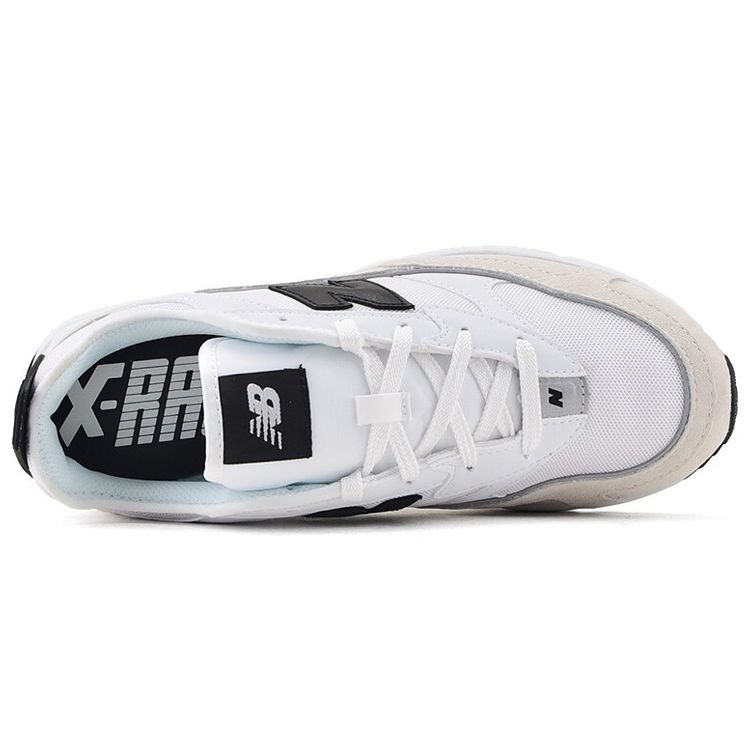 New Balance Nb X-Racer Comfortable Low-Top Lifestyle Sneakers Unisex Sneakers White Black MSXRCSBK