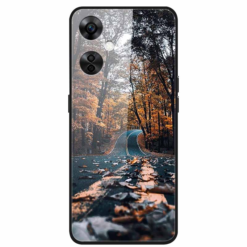 For One Plus Nord CE 3 Lite 5G Case N30 Tempered Glass Hard Back Cover for Oneplus Nord CE3 Lite N 30 Cases Bumper 3lite CE3Lite