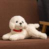 Large Poodle Dog Plush Soft and Perfect for or As a and Perfect for Cushion, Realistic, Naptime, Children's Day, Shichi-Go-San, Gift. Cute, Sewn,