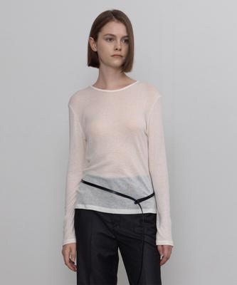 Deomago Merino Wool T-Shirt_Ivory