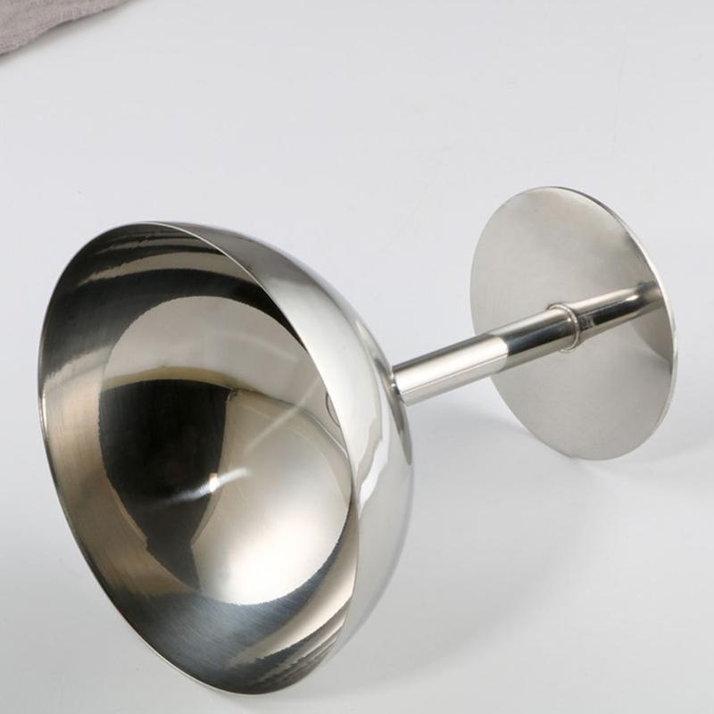 Dessert Bowl Practical Ice Cream Cups Simple Food Container Stainless Steel Material Suitable for Ice Cream Treats