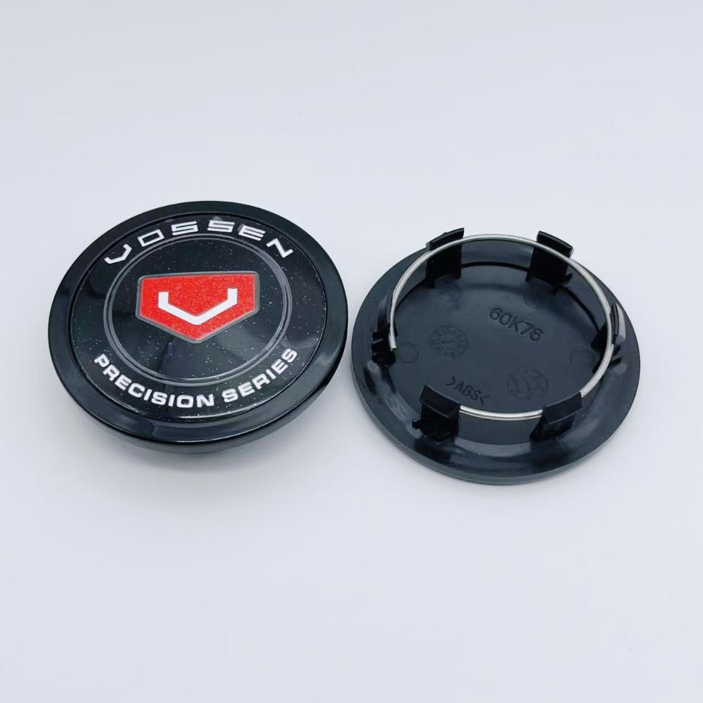 4 buc 76mm (Diametru interior 60mm) Capace Centrale Roți Auto Cu Emblema Logo Vossen Accesorii pentru Jante Porsche Hubcaps Roți Capac Butuc Înlocuire