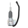 24V Engine Diesel Shut Off Solenoid 3932530 Fuel Shutdown Flameout Solenoid Replacement for Cummins