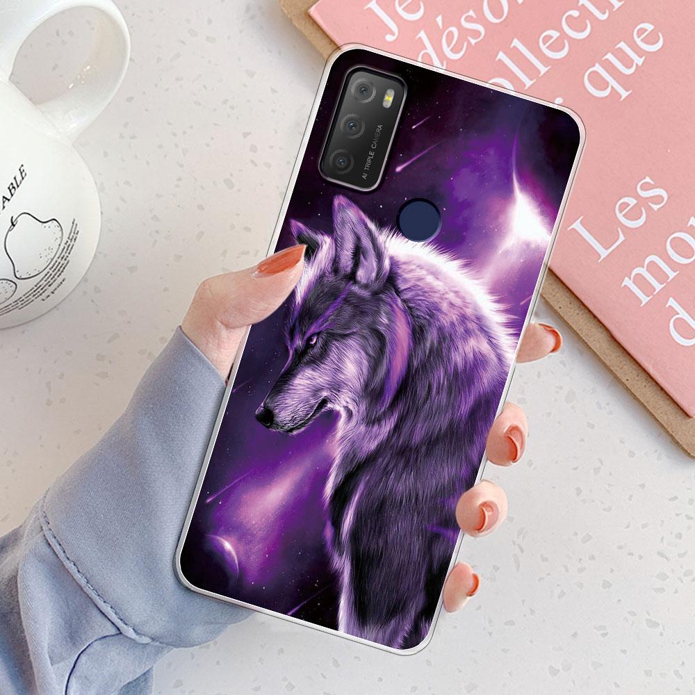 For TCL 20E Case For TCL 20Y Shell Shockproof Cover Clear Protect Soft Silicone Fashion Phone Cases For TCL 20Y 20E Coque Funda