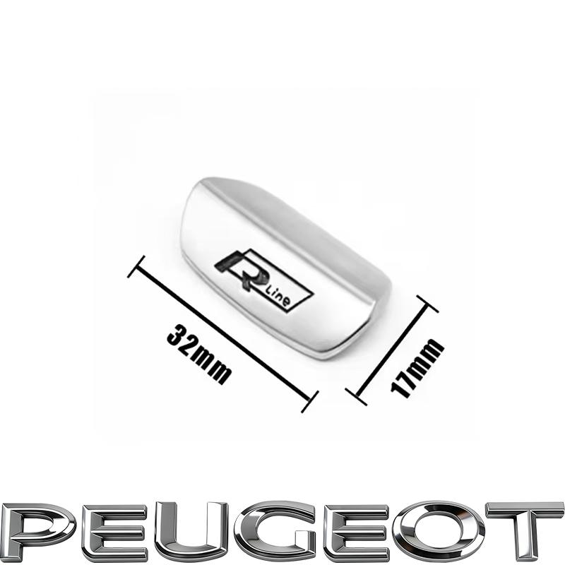 Car Steering Wheel Accessories Metal Stickers For VW GTI R Line Polo Golf Passat Scirocco Tiguan Jetta T-ROC Touareg GTS/Hub Cap mkvg18