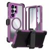 With Clip 360° 2IN1 Hybrid Armor XT Magnetic Case for Samsung S26 Ultra S25 S24 Plus A07 A17 A56 A36 A26 A16 A06 OTT-BOX Cover