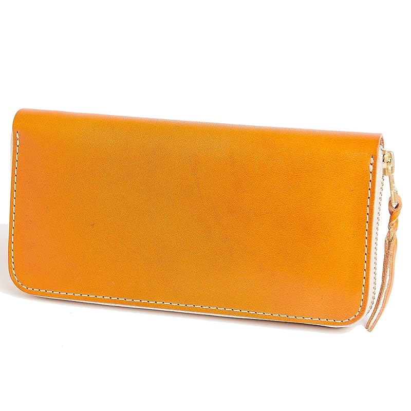 

tochigi leather round long wallet men s cowhide male large capacity card Made by top leather craftsmen Bills don t break genuine leather overseas