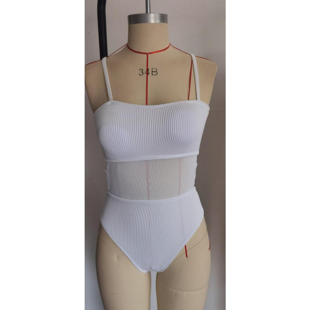 Evropské a americké sexy jednodílné bikiny dámské plavky