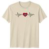 Tennessee Heartbeat TShirt State Pride Tennessee Birthday Gift For Him And Her