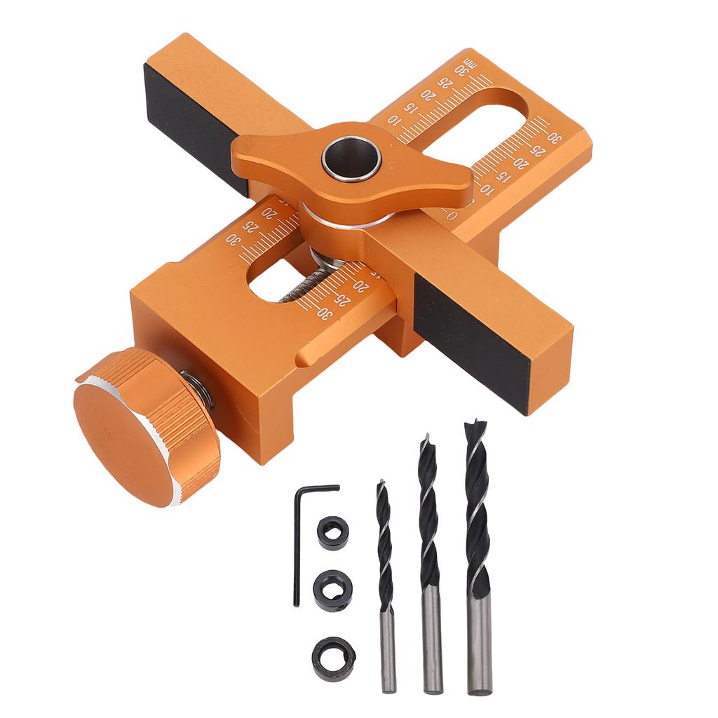 Cabinet Door Installation Positioner Aluminum Alloy Adjustable Cabinet Door Mounting Jig with 6mm