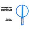 Foldable Dog Poop Scooper Long Handle Waste Cleaning Shovel New Dog Poop Catcher  Park Walks