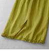 Korean-Style Summer Linen Ruffle Midi Skirt for Women